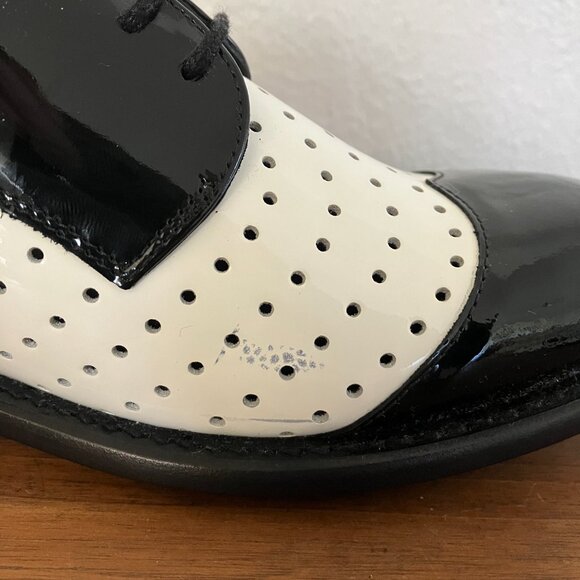 Office of Angela Scott, Mr. Muffin, Cut Outs Oxford, Patent Leather, EU 39 US 8 - Picture 11 of 11